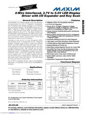 MAX6955ATL datasheet.datasheet_page 1