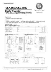 2SA1552S-TL-E datasheet.datasheet_page 1