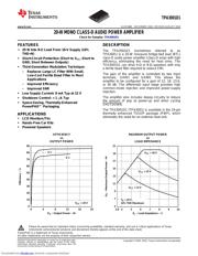 TPA3001D1EVM datasheet.datasheet_page 1