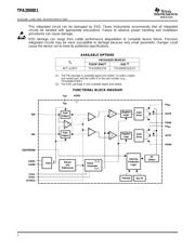 TPA2000D1 数据规格书 2