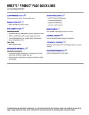 HMC770LP4BE datasheet.datasheet_page 2
