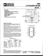 AD7574BQ 数据规格书 1