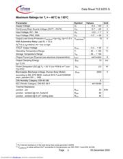 TLE6225G 数据规格书 3