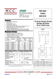 BR1010-BP Datenblatt PDF