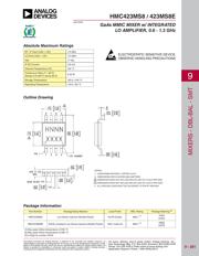 HMC423MS8TR 数据规格书 5