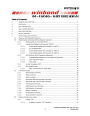 W9725G6JB-25 数据规格书 1