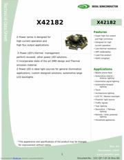 W42182-U3 数据规格书 1