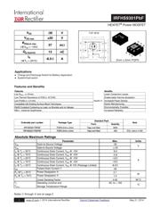 IRFHS9301TRPBF datasheet.datasheet_page 1