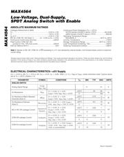 MAX4564EKA+T datasheet.datasheet_page 2