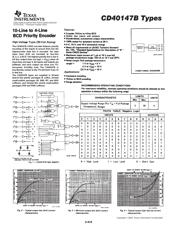 CD40147BE Datenblatt PDF