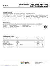 A1230LLTR-T datasheet.datasheet_page 2