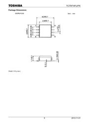 TC7W74FU(TE12L) 数据规格书 6