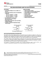 TL4050B10QDCKR datasheet.datasheet_page 1
