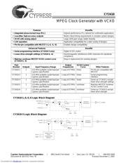 CY2410 datasheet.datasheet_page 1