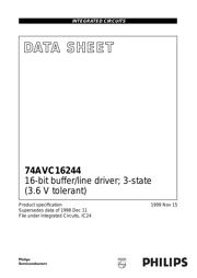 74AVC16244DGG,112 datasheet.datasheet_page 1