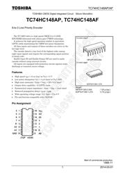 TC74HC148AF(F) 数据规格书 1
