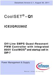 ICE2QR2280Z 数据规格书 1