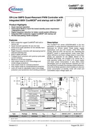 ICE2QR2280Z 数据规格书 3