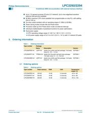 LPC4350FET256 数据规格书 2