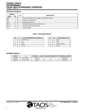 TCS3200D 数据规格书 2