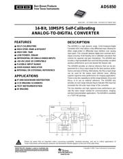 ADS850Y/250 datasheet.datasheet_page 1