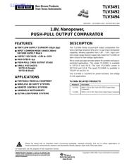 TLV3491 datasheet.datasheet_page 1