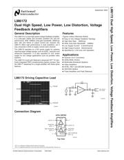 LM6172IMX datasheet.datasheet_page 1