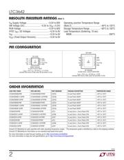 LTC3642EMS8E-5#PBF 数据规格书 2