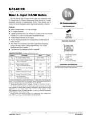 MC14012BDR2G Datenblatt PDF