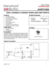 AUIPS7142G 数据规格书 1