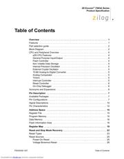 Z8F083ASH020SG datasheet.datasheet_page 5