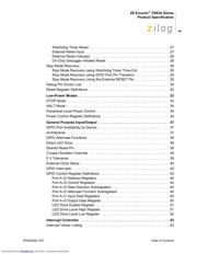 Z8F083ASH020SG datasheet.datasheet_page 6