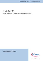 TLE42744GSV33 datasheet.datasheet_page 1