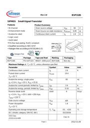 BSP318S Datenblatt PDF