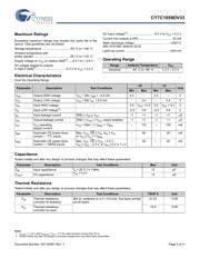 CY7C1059DV33-10ZSXIT datasheet.datasheet_page 3