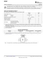 OPA362AIDCKR datasheet.datasheet_page 2