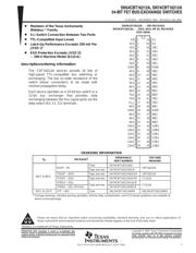 SN74CBT16212ADL 数据规格书 1