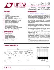 LTC2261CUJ-14#TRPBF datasheet.datasheet_page 1