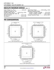 LTC2261CUJ-14#TRPBF datasheet.datasheet_page 2