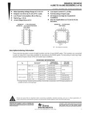 74HC42D,653 Datenblatt PDF