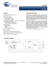 CY22801KFXC datasheet.datasheet_page 1