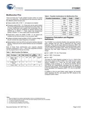 CY22801KFXC datasheet.datasheet_page 5