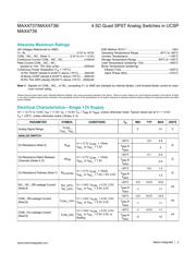 MAX4739EUD 数据规格书 2