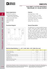 HMC576 datasheet.datasheet_page 1