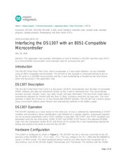 DS1307Z+ 数据规格书 1