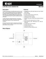 MK1709AGLFTR datasheet.datasheet_page 1