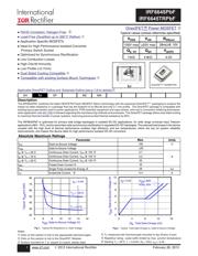 IRF6645TRPBF Datenblatt PDF