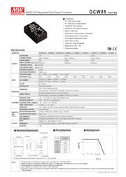 DCW05C-15 datasheet.datasheet_page 1