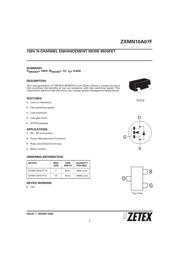 ZXMN10A07FTA 数据规格书 1