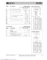 IXTH12N90 数据规格书 2